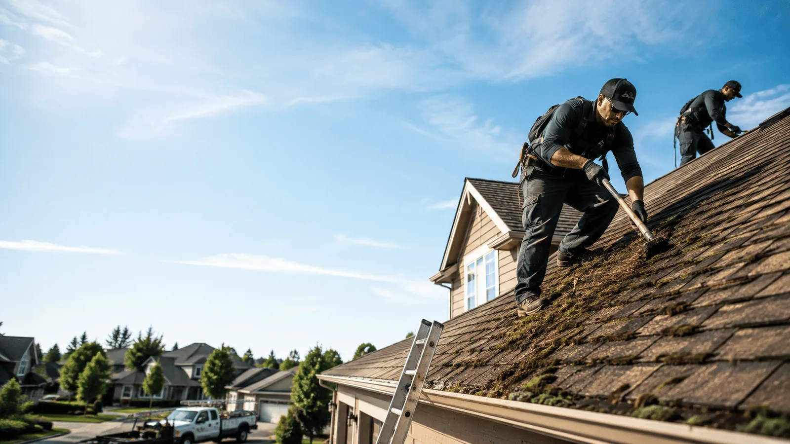Roof Moss Removal in Lefor, ND near me